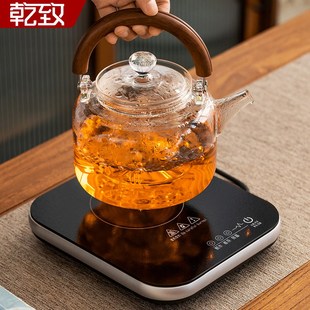 电陶炉煮茶器2025新款 泡茶煮茶炉 家用小型玻璃烧水壶套装 迷你薄款