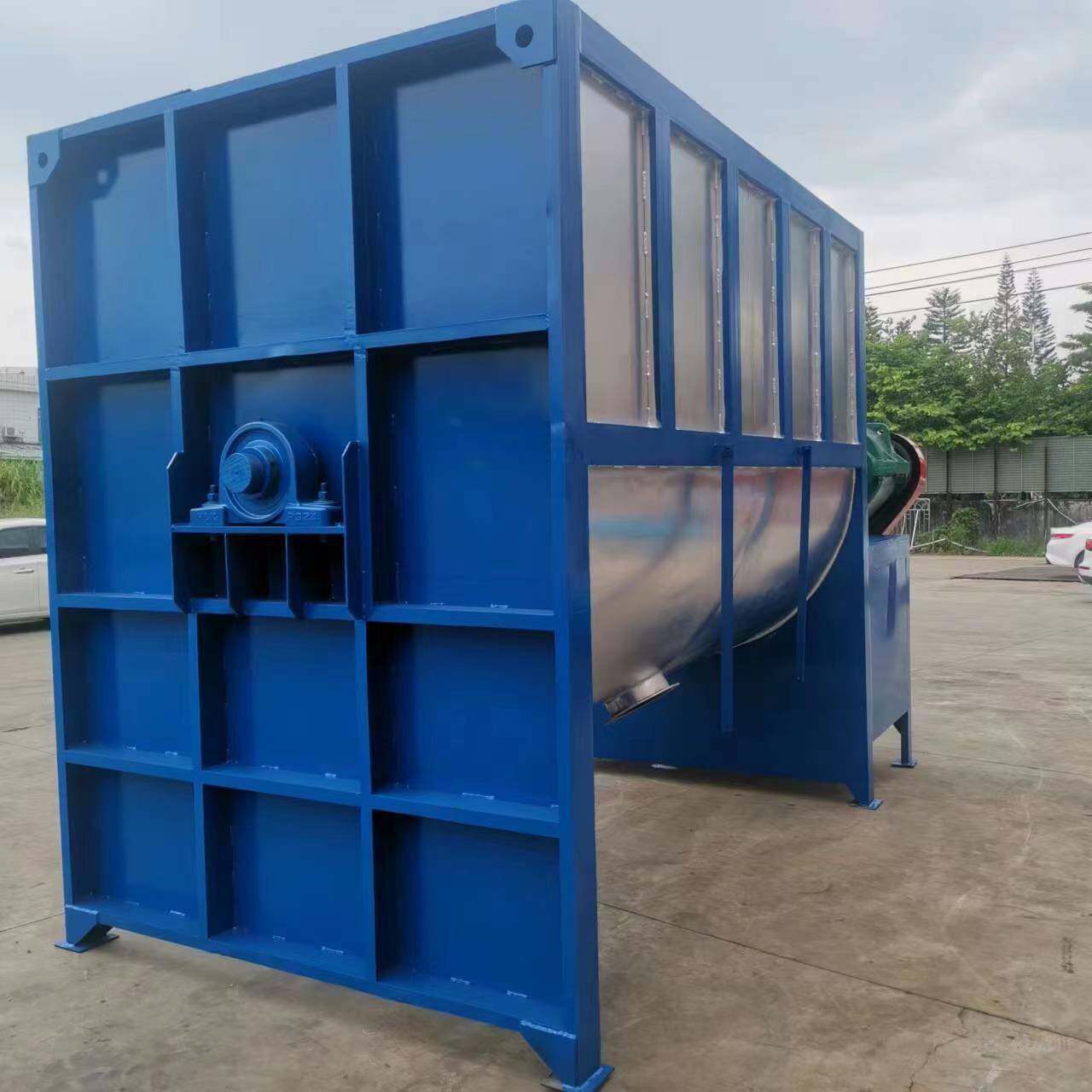 东莞厂家干粉卧式搅拌机化工新材料混料机腻子搅拌机多功能混合机