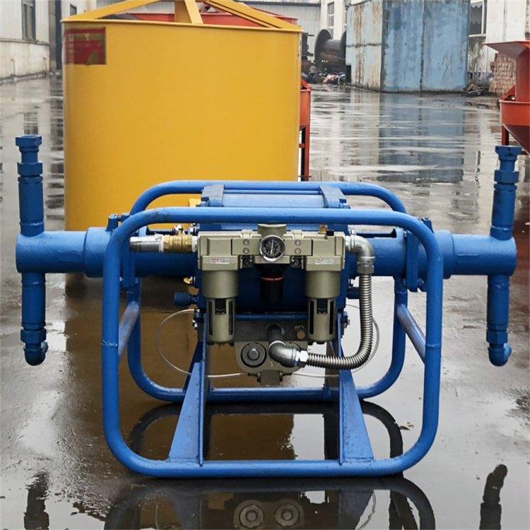 供应矿用注浆泵 2ZBQ气动注浆泵灰浆注浆泵 双缸双罐注浆泵