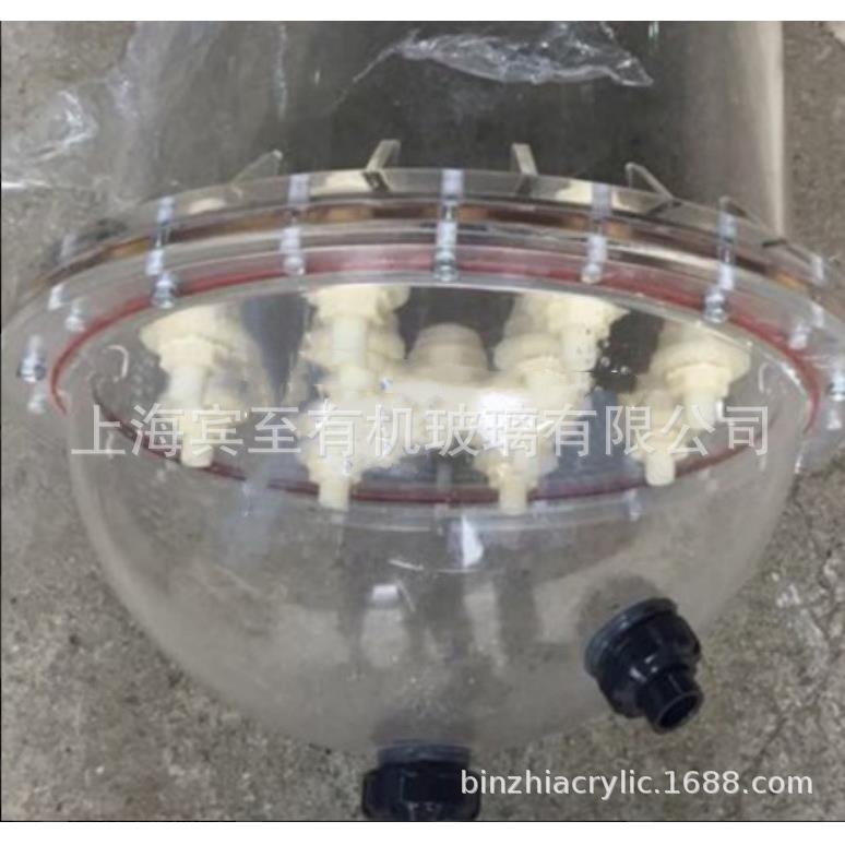 高透明有机玻璃离子交换柱 亚克力树脂混床柱 树脂柱层析柱定制