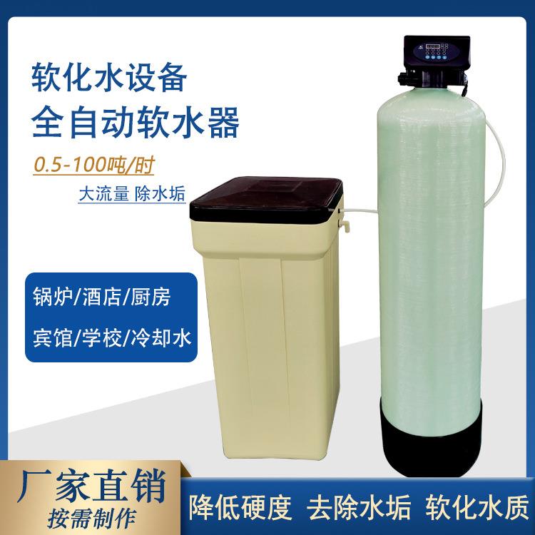 全自动大流量软水设备锅炉冷却水除水垢软化水过滤器全自动软水器