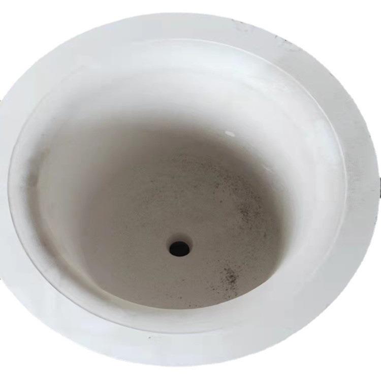 1700℃10升上加料下出料熔块炉坩埚耐高温耐酸碱现货