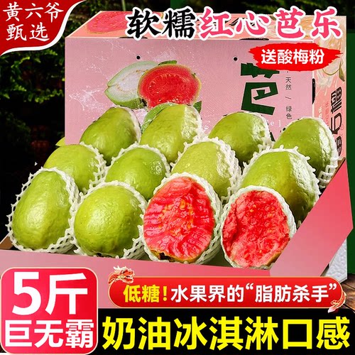 【广西红心芭乐】已上热销榜！