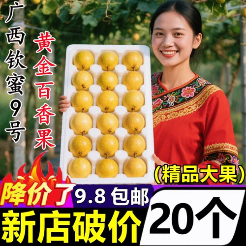 【广西钦蜜9号百香果】产地直销