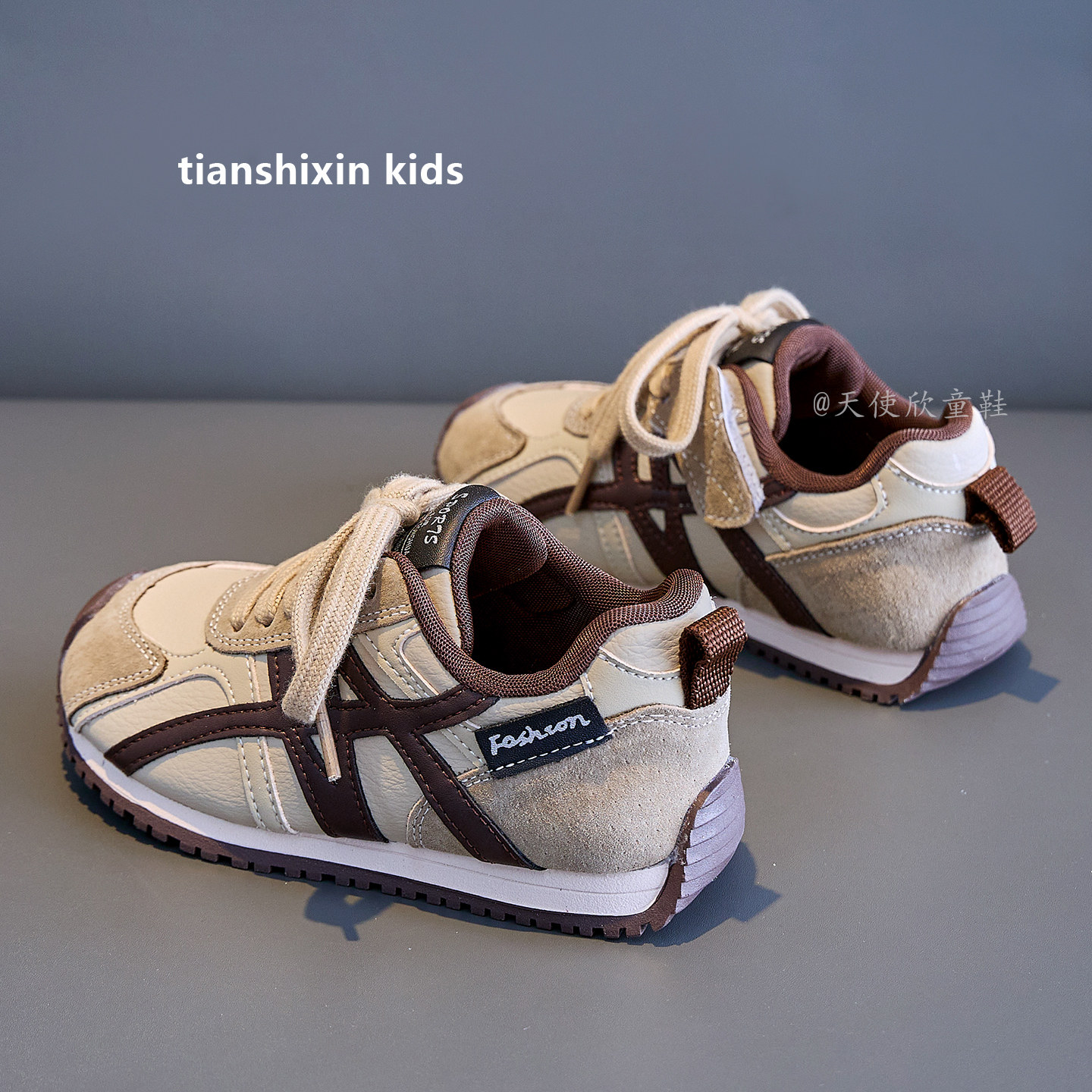 男童鞋子2025春秋新款儿童运动鞋潮牌透气休闲鞋宝宝阿甘鞋软底潮