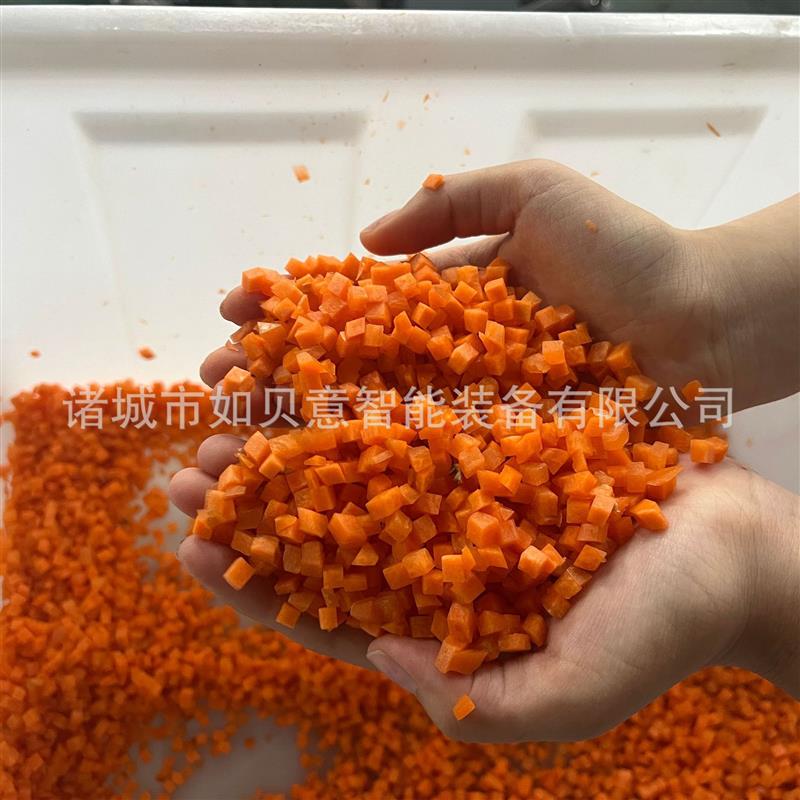定制三维切丁机 大型切丁机土豆萝卜红薯切丁切块机 苹果切丁机