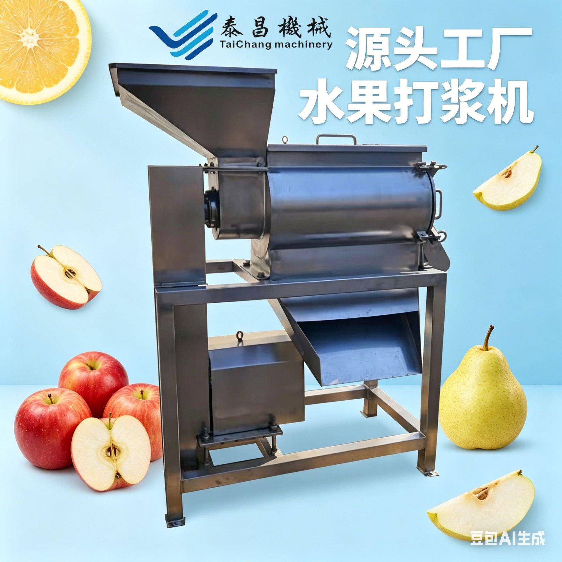 商用果酱打浆机 工业去核打泥机 莲雾芭乐蔬菜水果制浆设备