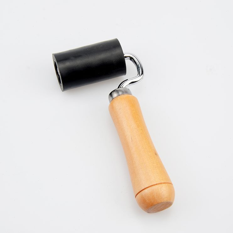 轮工具  小号压 黑色滚轮壁纸接缝压粘贴墙纸壁纸墙纸工具橡胶轮
