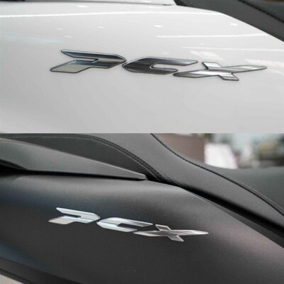 适用本田pcx160/150/125 ADV150/160软胶贴改装排气筒装饰车贴