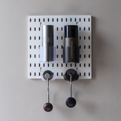 洞洞板配件壁挂手冲咖啡家用手摇磨豆机C40收纳整理置物挂架