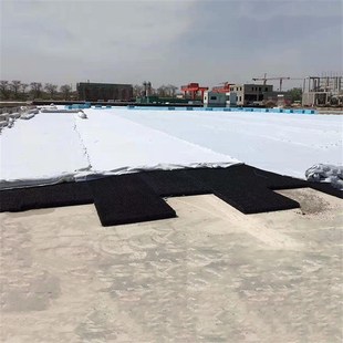 覆布土工席垫PFF整体式 覆合反滤层RCP渗排水网垫网状交织滤水片材