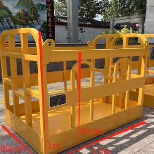 吊筐筐吊框施工吊车加厚吊物 工地吊机篮吊笼空作业桥架吊装