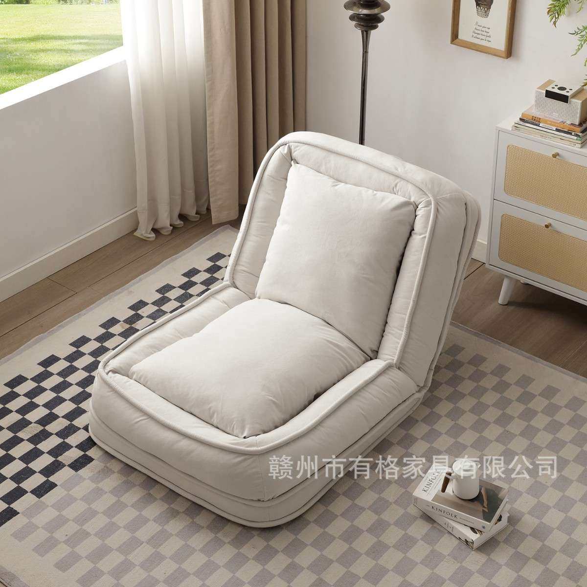 狗窝懒人沙发可躺榻榻米折叠阳台单人小卧室椅子收纳休闲椅小户型,3C数码配件,其它配件,淘宝优惠券,粉丝福利购,淘宝优惠卷