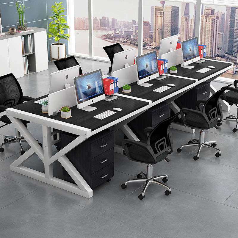 职员办公桌员工电脑桌椅简约现代办公家具2/6四4人屏风组合工作位,3C数码配件,其它配件,淘宝优惠券,粉丝福利购,淘宝优惠卷