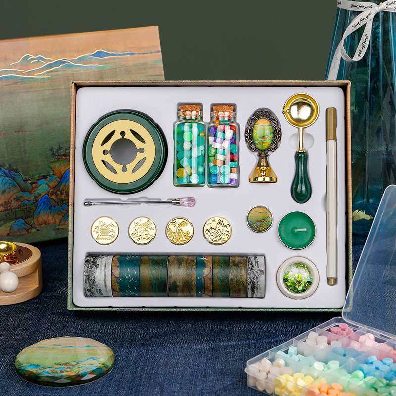 故宫文创火漆印章套装全套章头便宜头儿童 千里江山复古古风蜡,3C数码配件,其它配件,淘宝优惠券,粉丝福利购,淘宝优惠卷