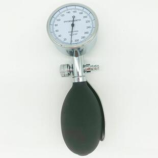 手动血压计表头配件手持式压力显示表+压力球一体表