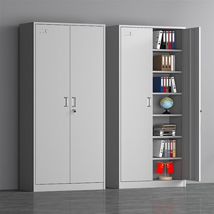 会计凭证柜钢制文件资料档案柜办公室合同带锁铁皮书柜储物柜柜子