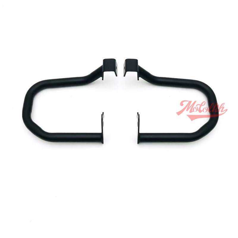 印第安侦察兵Bobber轻骑兵改装发动机前保险杠加厚护杠保护架