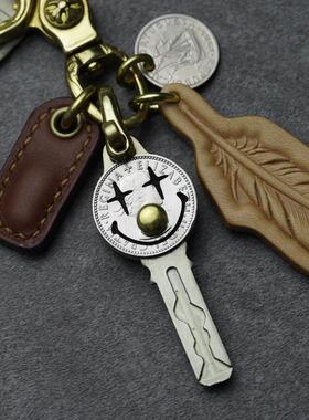 【Luckey手作】拿铁覆古钥匙改造汽车摩托车芯片钥匙DIY改造