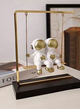 宇航员摆件玄关家居客厅酒柜电视柜办公室太空人高级感桌面装饰品