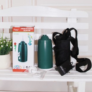 长条气球电动充气泵电小型单孔260异形汽球便携式 电瓶打气筒HF638