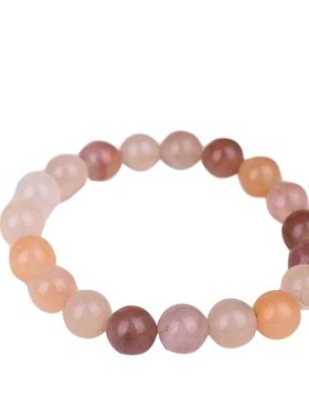 A天然紫罗兰金丝玉手链渐变圆y珠手串男女款玉石手镯饰品工厂