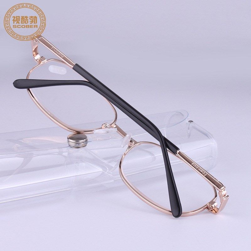 平直老花镜男女玻g璃树脂老光眼镜100/200/300/450/500/550/600度