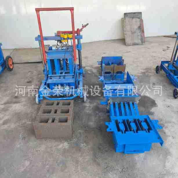 移动水泥6英寸三孔空心220V砖机路面植草砖机制砖机马路条纹砖机