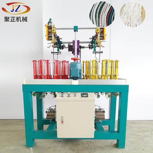 厂家可定25锭全自动松紧带编织机双马头高速走马编织机织带设备