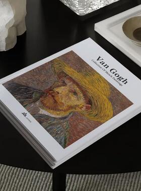 熙思van gogh艺术画 画册样板间装饰品客厅书房桌面软装创意摆件
