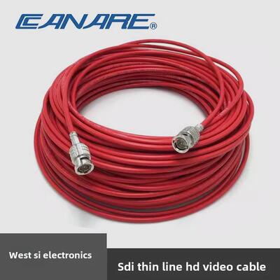 Canare l -2.5 Hd +高清Sdi电缆细线4k-12g视频电缆Bnc电缆