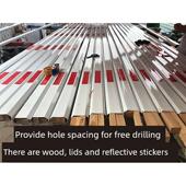 围栏停车场加厚门护杆八角形社区杆栏杆可调杆门挡杆门杆直杆