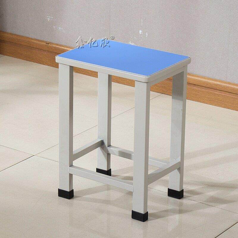 防静电工作凳车间凳子工厂流水线操作凳钢木小方凳快餐铁凳子培训