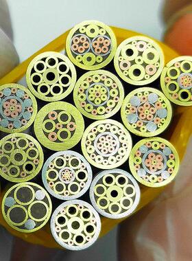 6mm马赛克铆钉手柄材料DIY手柄配件花钉纯铜铜黄铜不锈钢柳树