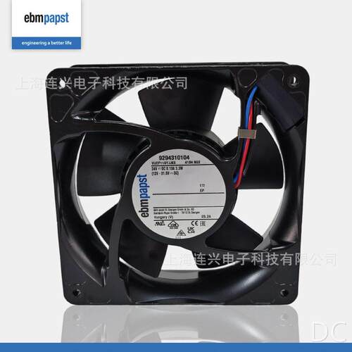 德国ebmpapst4184NGX24V紧凑型变频器风扇轴流散热风机