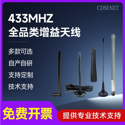 433M全向高增益玻璃钢平板天线