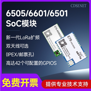 ASR6501/6601/6505低功耗LoRaWAN模块LoRa远距离射频通信无线SoC