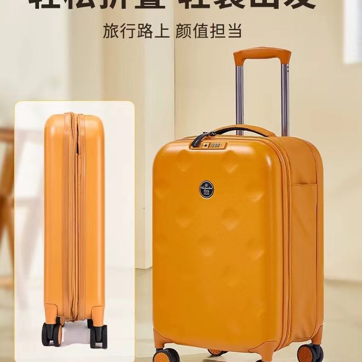 ALL 拉杆箱密码登24寸可折叠20女行李箱男寸时尚PASS万向轮学生机