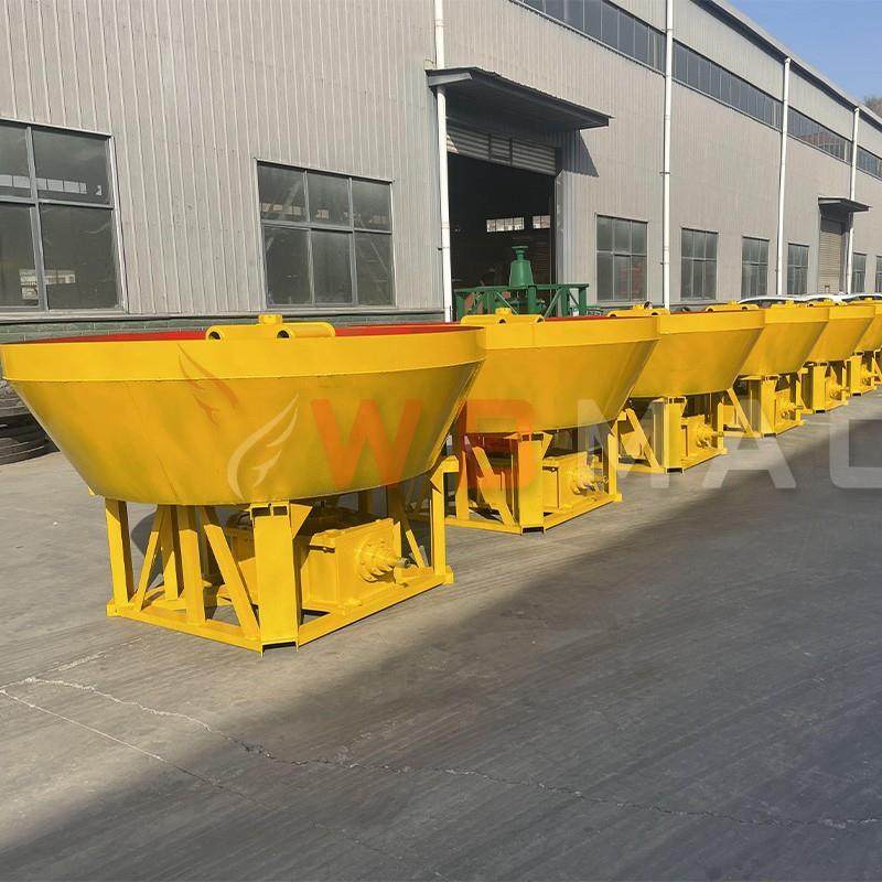 厂家销售湿法粉金矿研磨设备黄金回收碾金机混汞法提金水碾子