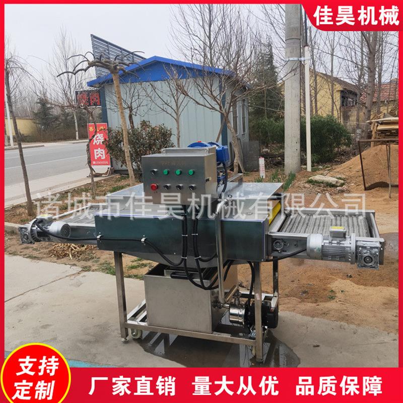 苇叶清洗机毛辊粽叶双面清洗生产线设备小型粽子加工流水线机器