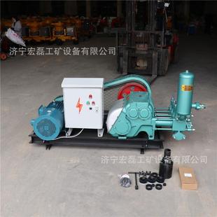 隧道用高压水泥灌浆机卧式三缸往复式活塞泵防水堵漏砂浆注浆泵