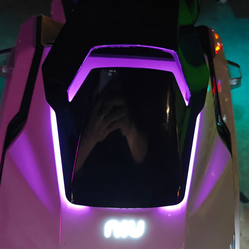 小牛电动车前挡氛围灯专用FX风速abs版FXT日行灯行车灯改装配件