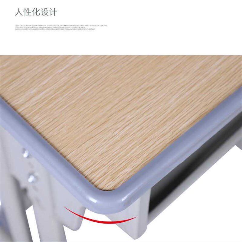 加厚特价单双人小中高学生课桌椅厂家直销辅导培训班可升降课桌椅