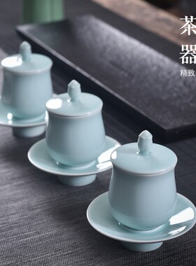 莲花供水杯供佛杯家用佛前圣水杯大悲水杯佛堂净水杯仙家供杯佛具
