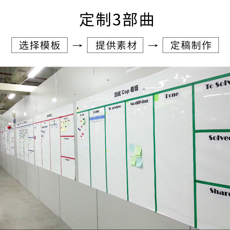 优力优定制磁性业绩榜墙贴宣传通知公告栏企业文化墙龙虎PK榜软白