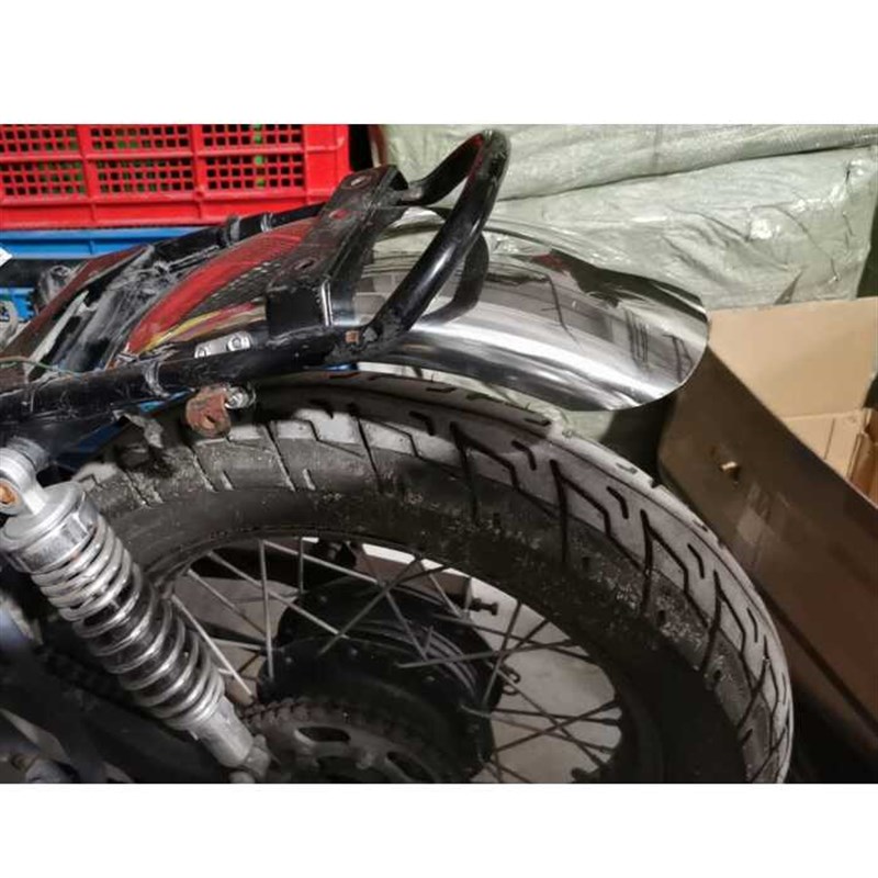 适用于鑫源400摩托车改装后泥瓦 鑫源440 650改装挡泥板