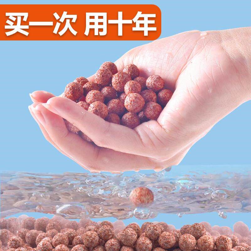 中空石英球滤材鱼缸过滤材料细菌屋硝化培菌球过滤桶生化石水族箱