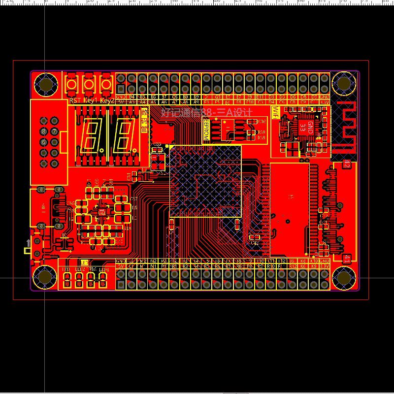 嘉立创EDA画板改板高速PCB设计LAYOUT多层电路打样贴片加工外包4