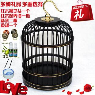 包邮出口特价红木螽斯笼紫光檀实木鸣虫笼子手工自制乌木螽斯笼