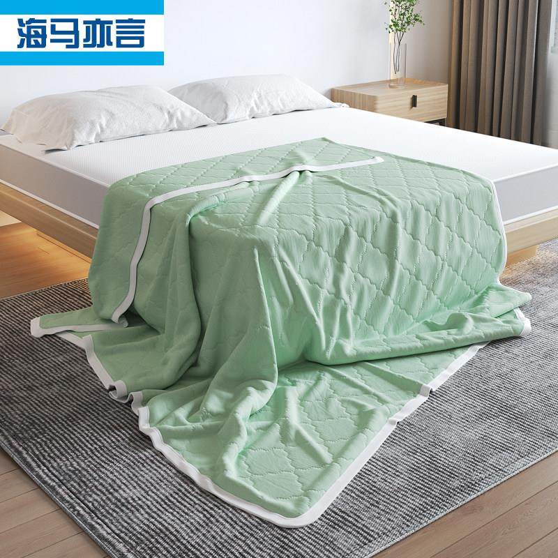 海马亦言大豆夏凉被子空调被单人薄款夏被可机洗春秋被芯冬被棉被,床上用品,床垫/床褥/床护垫/榻榻米床垫,淘宝优惠券,粉丝福利购,淘宝优惠卷